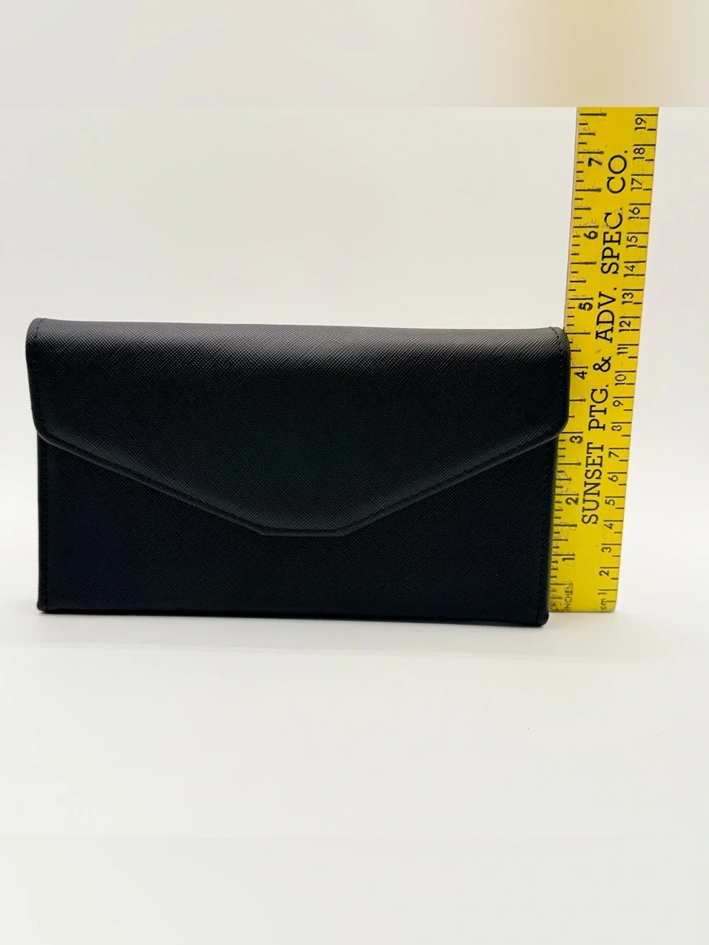 RFID Blocking Zoppen Travel Wallet Passport Holder Black Tri-Fold Organizer
